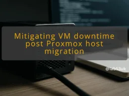 img mitigating vm downtime post proxmox host migration proxmox vm migration