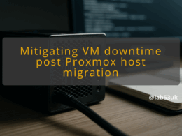 img mitigating vm downtime post proxmox host migration proxmox vm migration