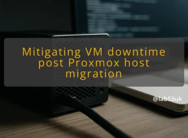 img mitigating vm downtime post proxmox host migration proxmox vm migration