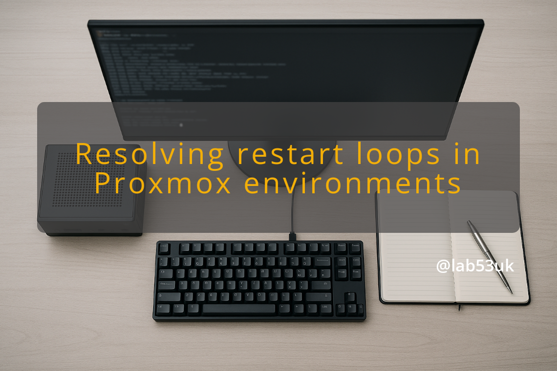 img resolving restart loops in proxmox environments proxmox crashes