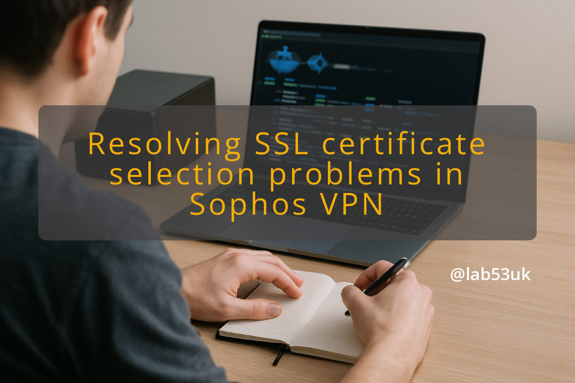 img resolving ssl certificate selection problems in sophos vpn