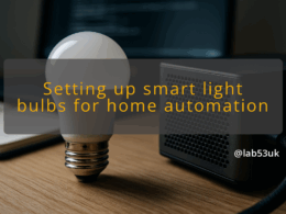 img setting up smart light bulbs for home automation