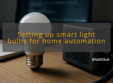 img setting up smart light bulbs for home automation