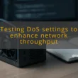 img testing dos settings to enhance network throughput dos flood settings