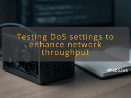 img testing dos settings to enhance network throughput dos flood settings