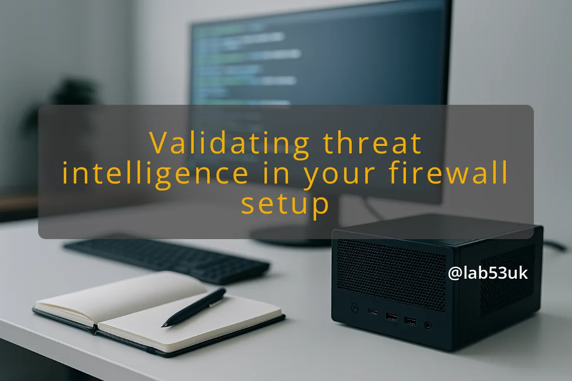 img validating threat intelligence in your firewall setup third party threat feeds