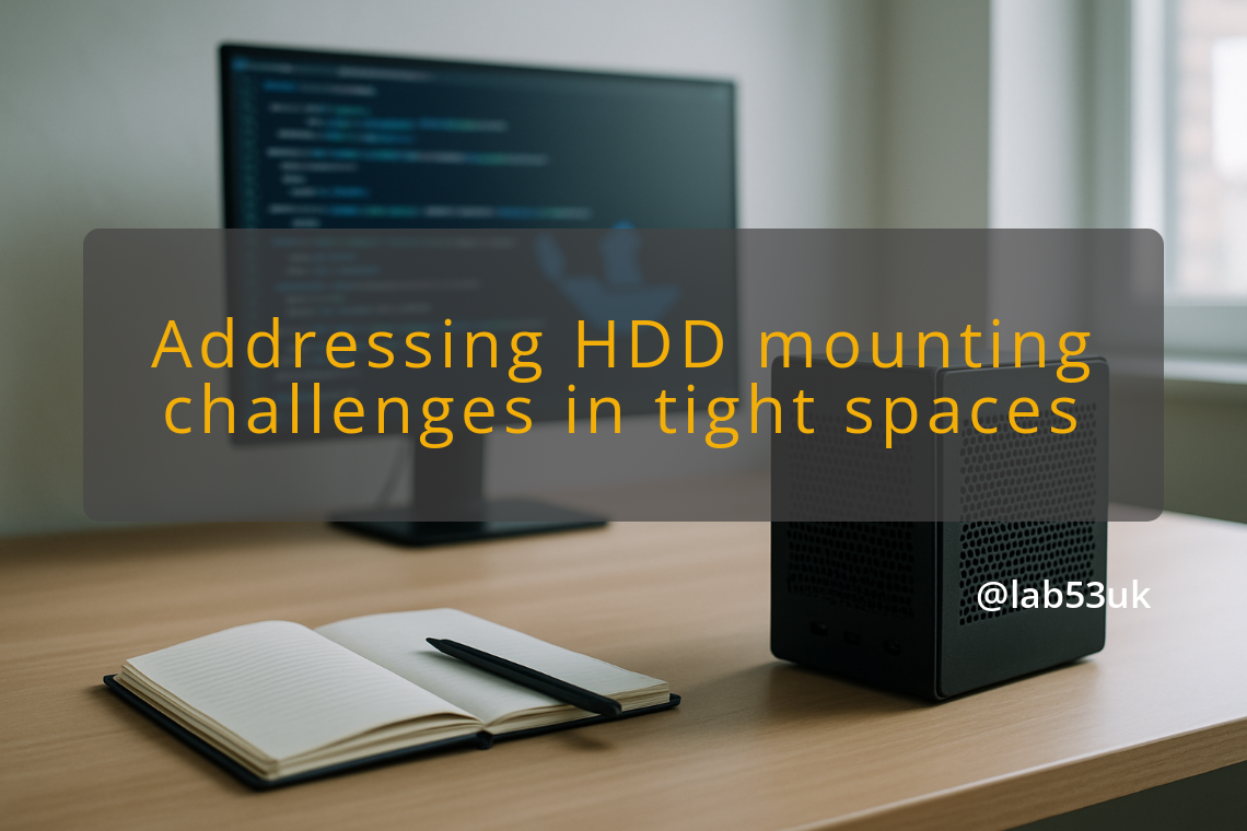 img addressing hdd mounting challenges in tight spaces