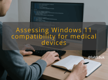img assessing windows 11 compatibility for medical devices