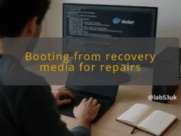 img booting from recovery media for repairs windows startup