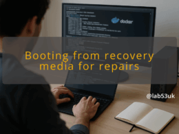 img booting from recovery media for repairs windows startup