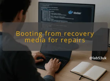 img booting from recovery media for repairs windows startup