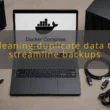 img cleaning duplicate data to streamline backups homelab storage optimisation