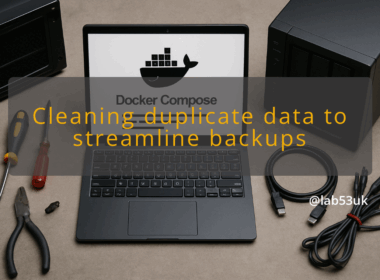 img cleaning duplicate data to streamline backups homelab storage optimisation
