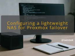 img configuring a lightweight nas for proxmox failover proxmox cluster