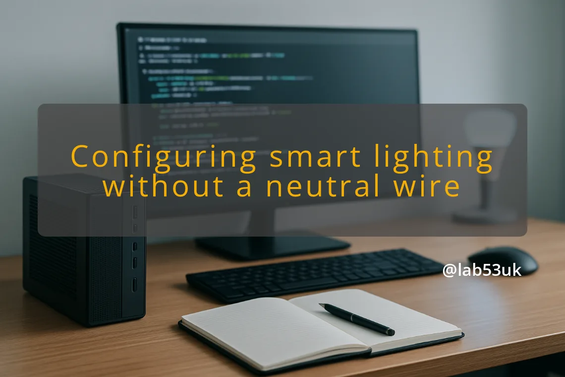 img configuring smart lighting without a neutral wire smart lighting configuration