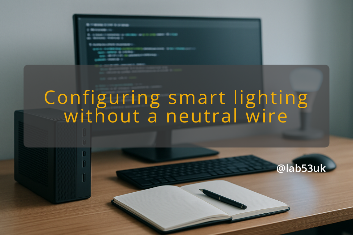 img configuring smart lighting without a neutral wire smart lighting configuration