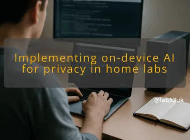 img implementing on device ai for privacy in home labs