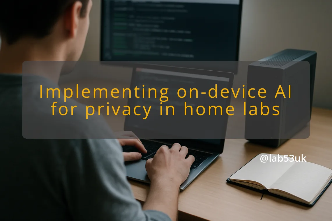 img implementing on device ai for privacy in home labs
