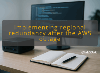 img implementing regional redundancy after the aws outage