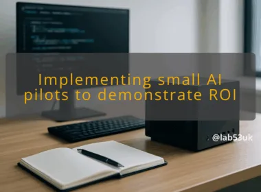 img implementing small ai pilots to demonstrate roi ai budgeting