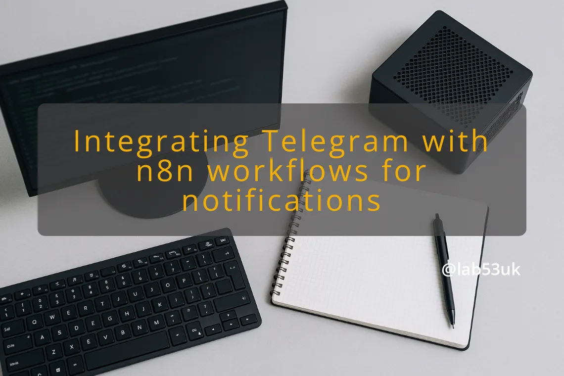 img integrating telegram with n8n workflows for notifications