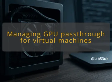 img managing gpu passthrough for virtual machines proxmox ve gpu passthrough