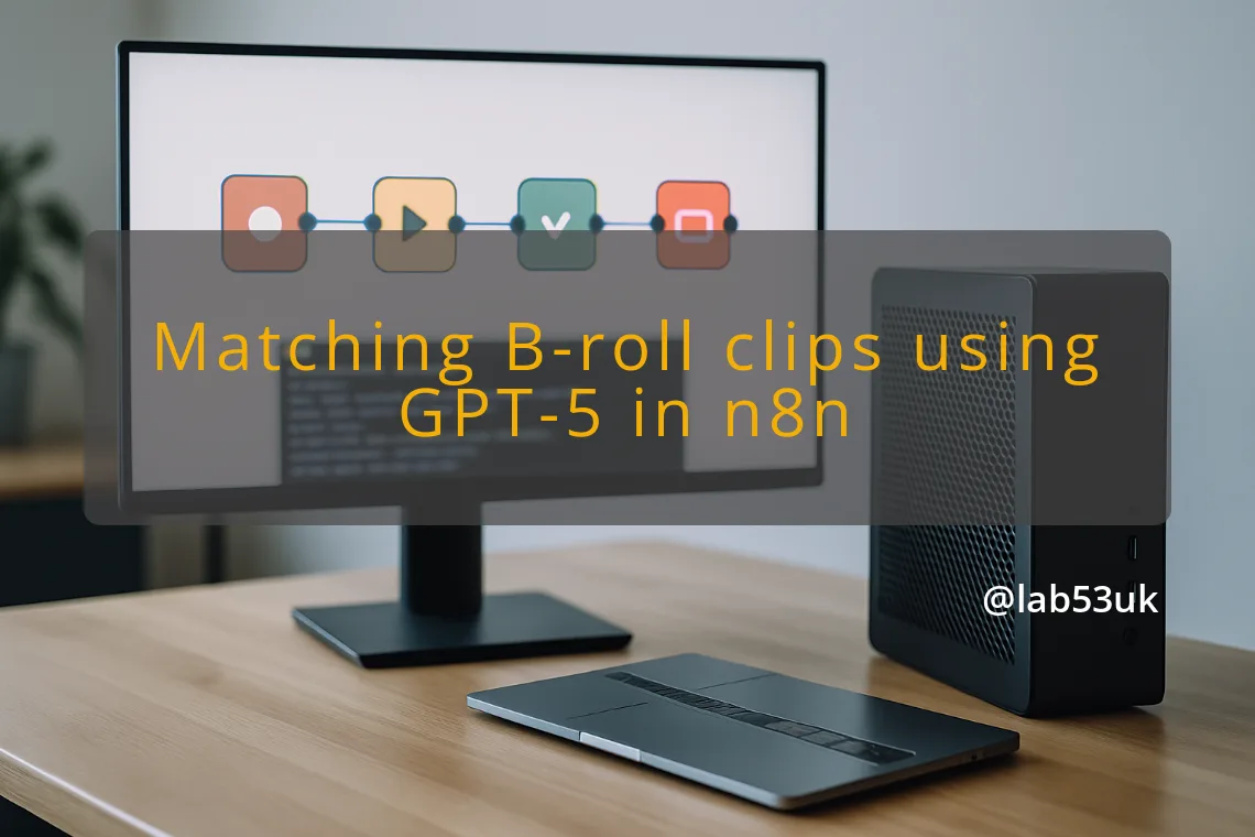 img matching b roll clips using gpt 5 in n8n n8n video editing automation