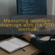 img measuring quantum advantage with the otoc method quantum computing algorithms