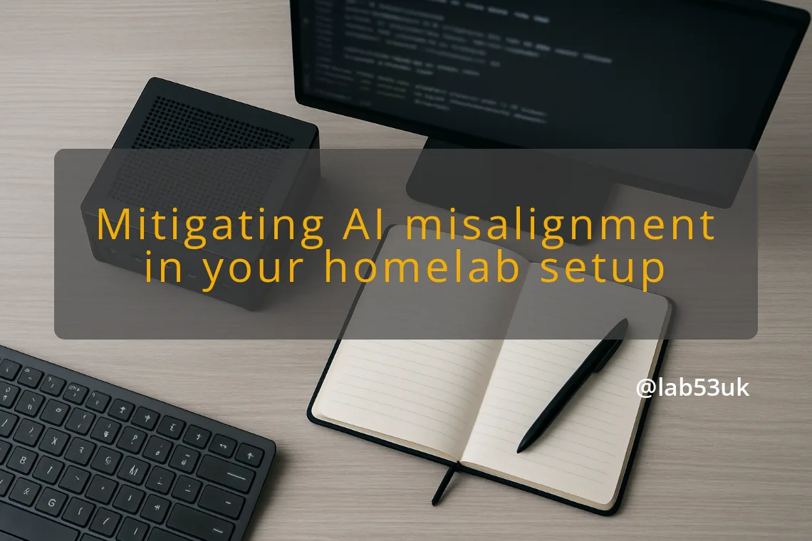 img mitigating ai misalignment in your homelab setup