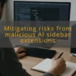 img mitigating risks from malicious ai sidebar extensions