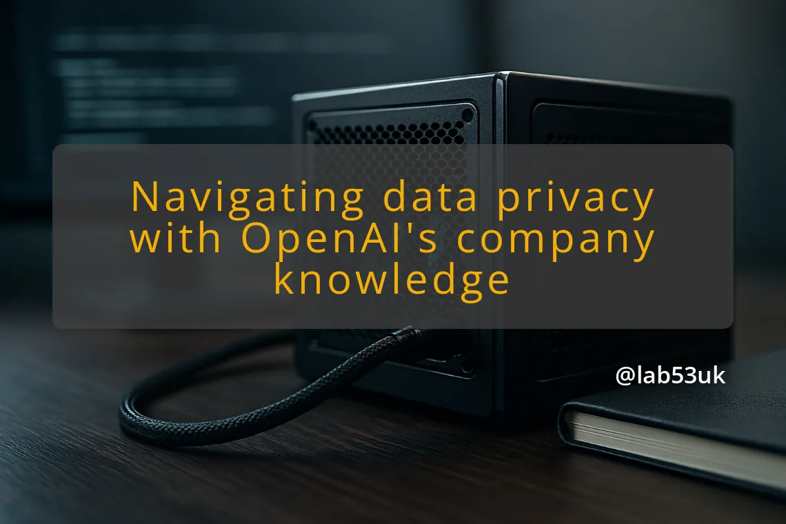 img navigating data privacy with openai s company knowledge