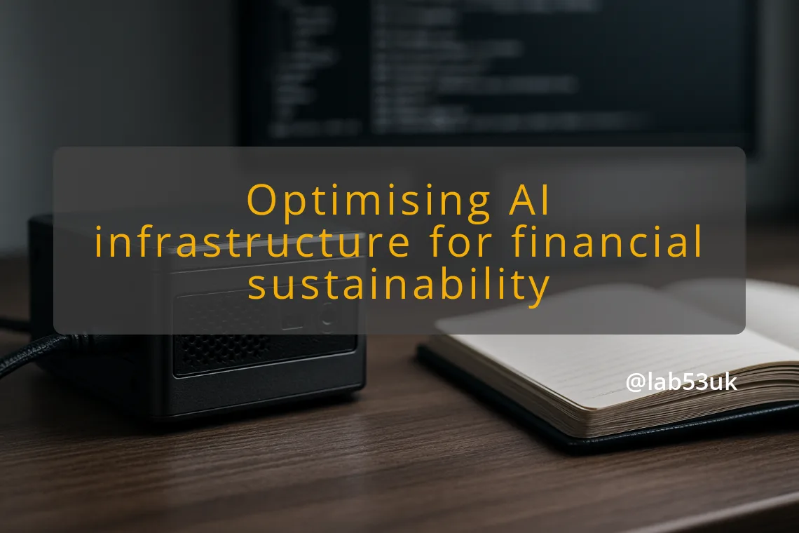 img optimising ai infrastructure for financial sustainability ai workload management