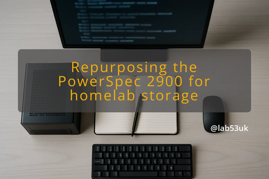 img repurposing the powerspec 2900 for homelab storage powerspec 2900 storage solutions