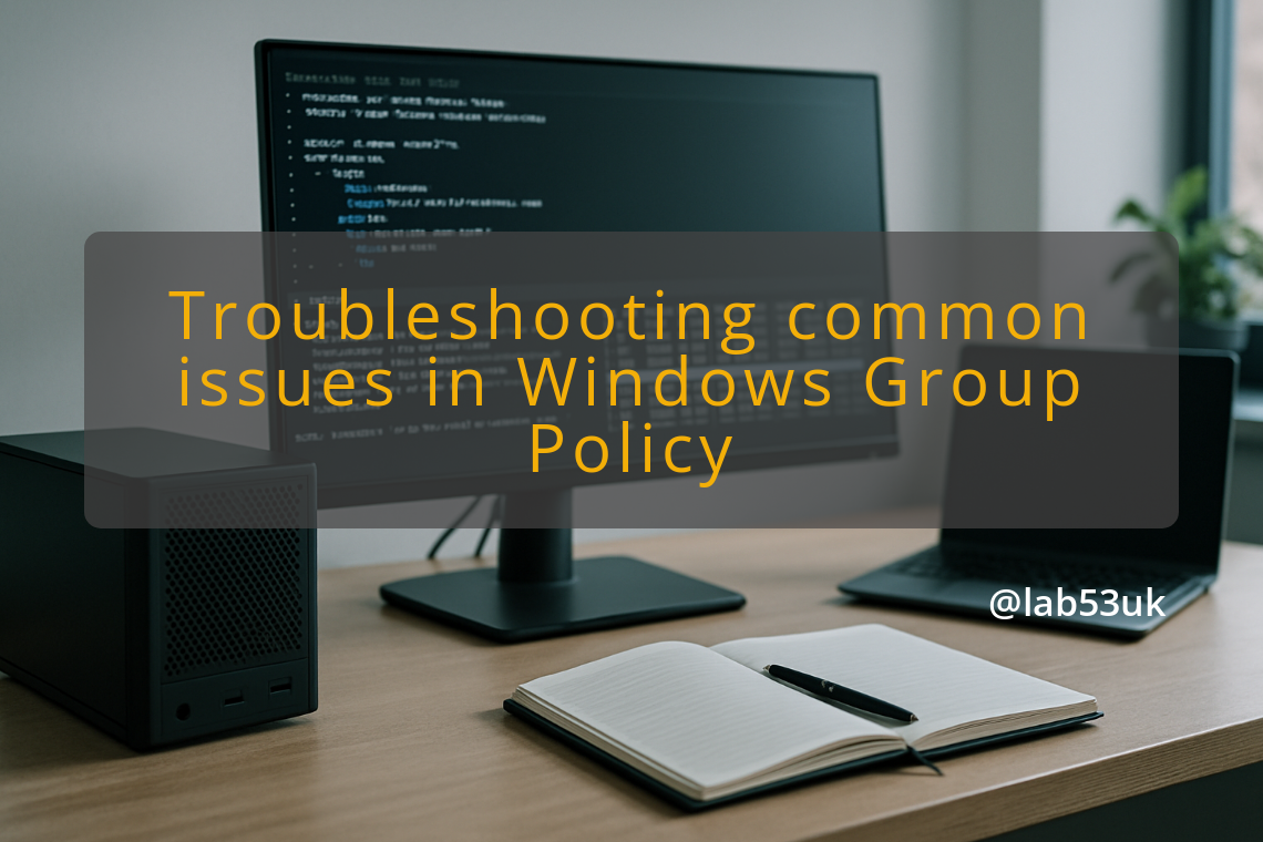 img troubleshooting common issues in windows group policy