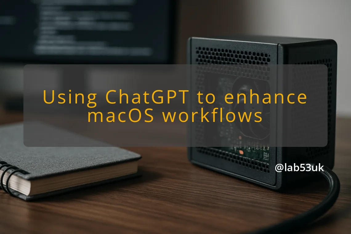 img using chatgpt to enhance macos workflows ai automation mac