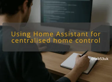 img using home assistant for centralised home control smart home integration