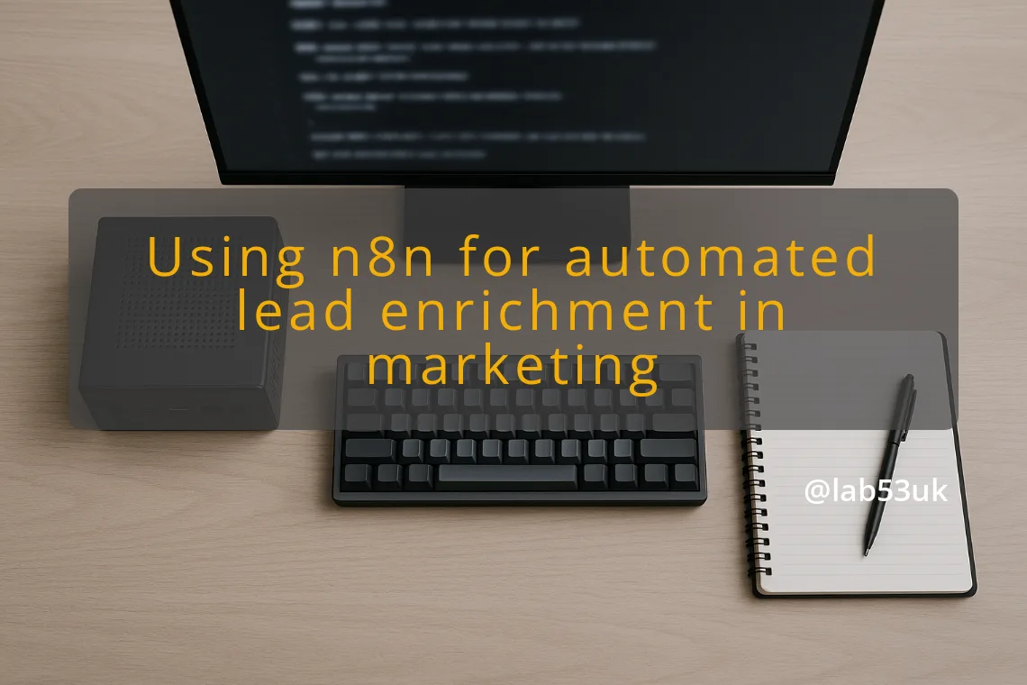 img using n8n for automated lead enrichment in marketing n8n workflows