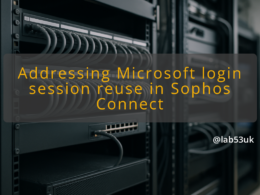 img addressing microsoft login session reuse in sophos connect sophos connect sso