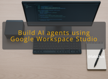 img build ai agents using google workspace studio