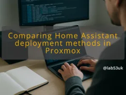 img comparing home assistant deployment methods in proxmox home assistant proxmox