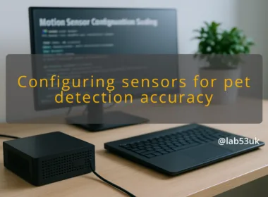 img configuring sensors for pet detection accuracy motion sensors configuration