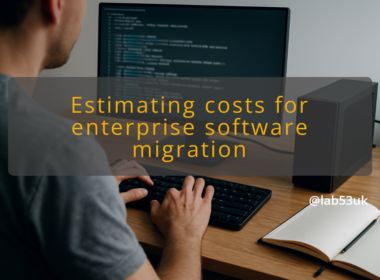 img estimating costs for enterprise software migration software management