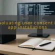 img evaluating user consent in app installations