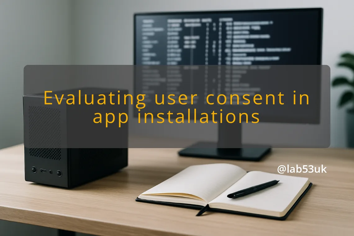 img evaluating user consent in app installations