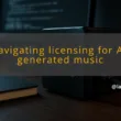 img navigating licensing for ai generated music