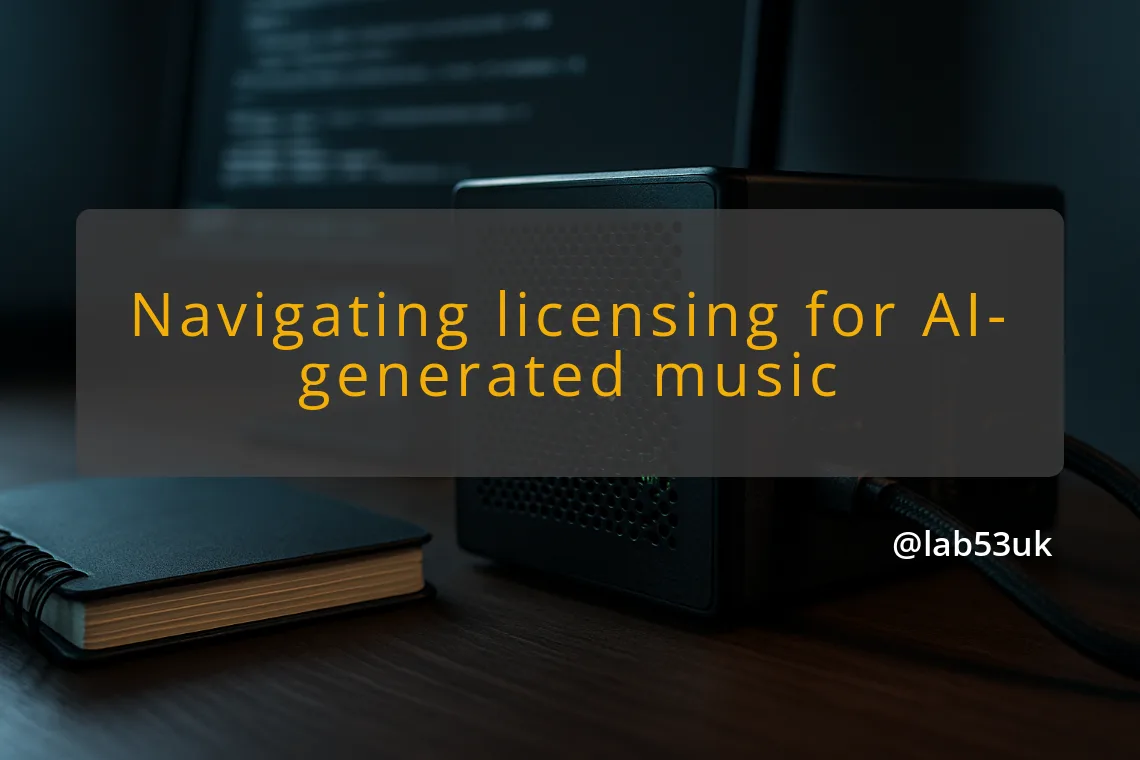 img navigating licensing for ai generated music