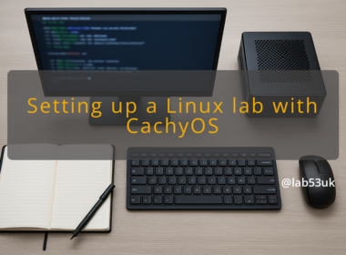 img setting up a linux lab with cachyos linux lab configuration