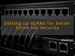 img setting up vlans for better home lab security vlan configuration