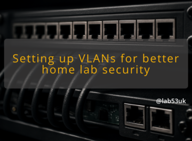 img setting up vlans for better home lab security vlan configuration