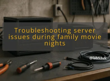 img troubleshooting server issues during family movie nights
